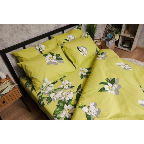 Фото - Комплект постільної білизни Moon&Star Бязь Gold Люкс «Wisteria» 200х220 нав. 2х40х60  (MS-820005505)