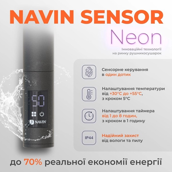 Фото - Полотенцесушитель Navin Камелия 800х480х105 мм (12-207033-4880)