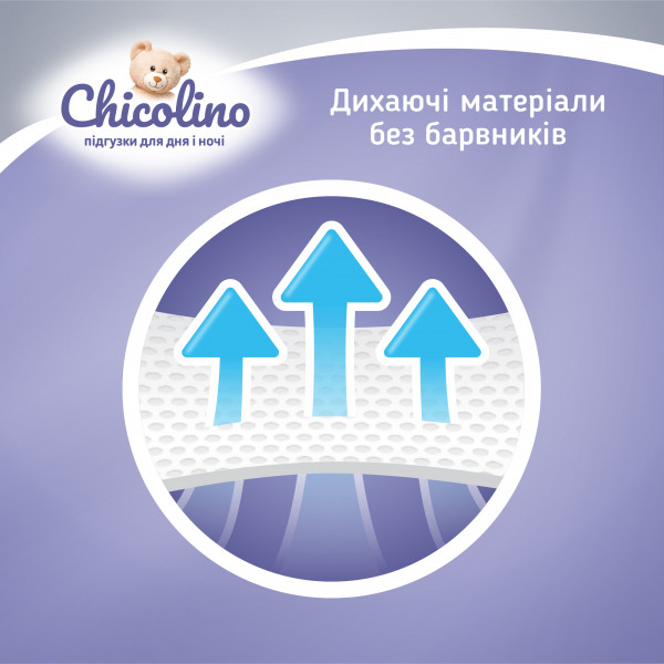 Фото - Одноразові підгузки Chicolino Набір Classico Розмір 4 (7-14 кг.), 144 шт.(3* 48 шт.) (NCh4.48.3)