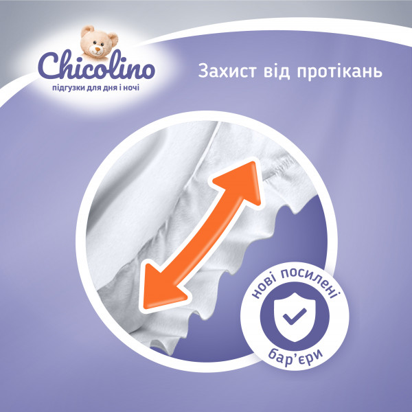 Фото - Одноразові підгузки Chicolino Набір Classico Розмір 4 (7-14 кг.), 144 шт.(3* 48 шт.) (NCh4.48.3)