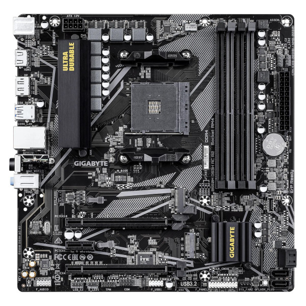 Фото - Материнська плата Gigabyte B550M DS3H AC R2
