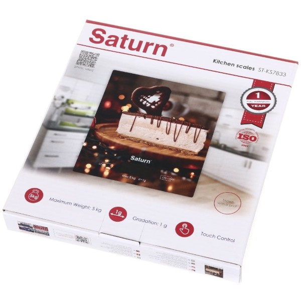 Фото - Ваги кухонні Saturn ST-KS7833
