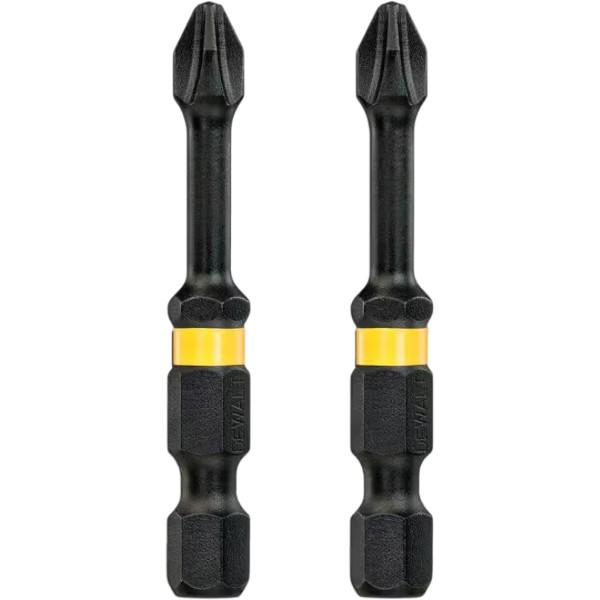 Фото - Біта для викрутки DeWALT Ph2 50 мм 2 шт. (DT70532T) Фото - Біта для викрутки DeWALT Ph2 50 мм 2 шт. (DT70532T)