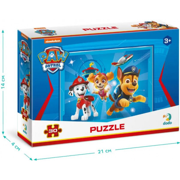 Фото - Пазли (3-4 роки) Dodo 30 елементів Paw Patrol (200142)