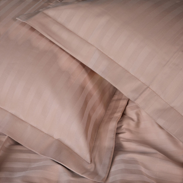 Фото - Комплект постельного белья детский MirSon Satin Stripe 30-0004 Cream 110х140 (2200005246085)