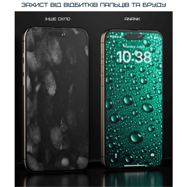 Фото - Защитное стекло для смартфона Anank 2.5D Curved Clear (2pcs) Glass with installation box for iPhone 16 Pro Max (2003214)