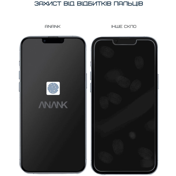 Фото - Захисне скло для смартфону Anank 2.5D Anti-Fingerprint Glass for iPhone 16 Pro (2003105)