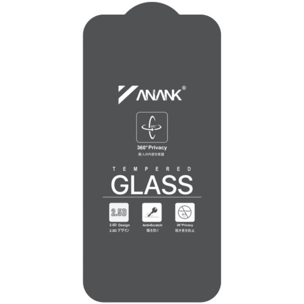 Фото - Захисне скло для смартфону Anank 2.5D 360° Privacy Glass for iPhone 16 Pro (2003108) Фото - Захисне скло для смартфону Anank 2.5D 360° Privacy Glass for iPhone 16 Pro (2003108)
