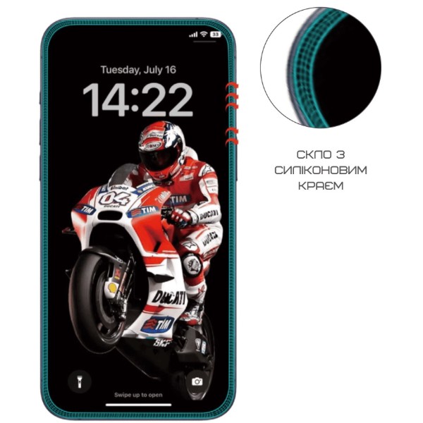 Фото - Захисне скло для смартфону Anank 2.5D Anti-Crack Glass for iPhone 16 Pro (2003110)
