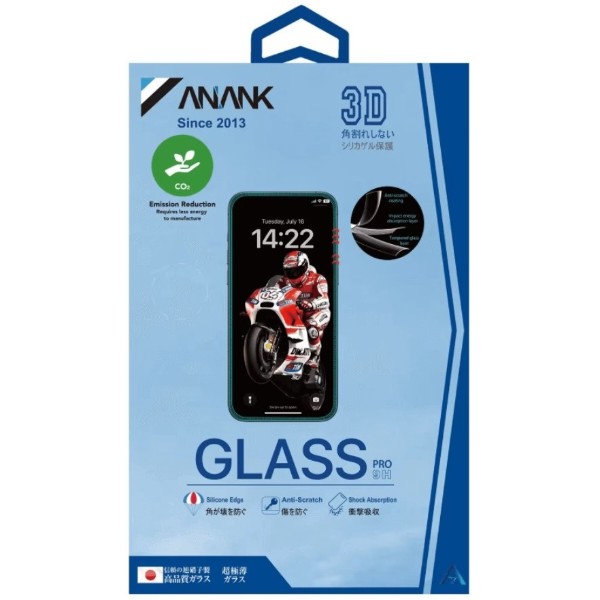 Фото - Захисне скло для смартфону Anank 2.5D Anti-Crack Glass for iPhone 16 Pro (2003110)
