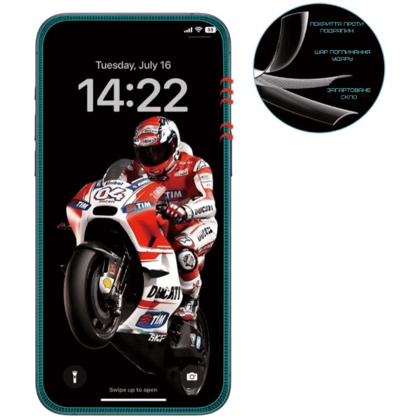 Фото - Захисне скло для смартфону Anank 2.5D Anti-Crack Glass for iPhone 16 Pro (2003110)