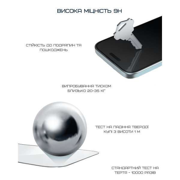 Фото - Захисне скло для смартфону Anank 3D Invisible Glass for iPhone 16 Pro Max (2003213)