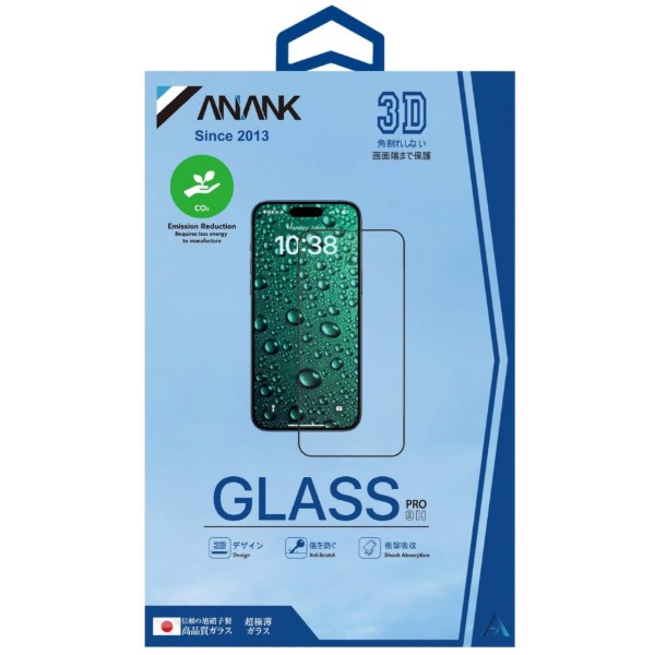 Фото - Защитное стекло для смартфона Anank 3D Invisible Glass for iPhone 16 Pro (2003113)