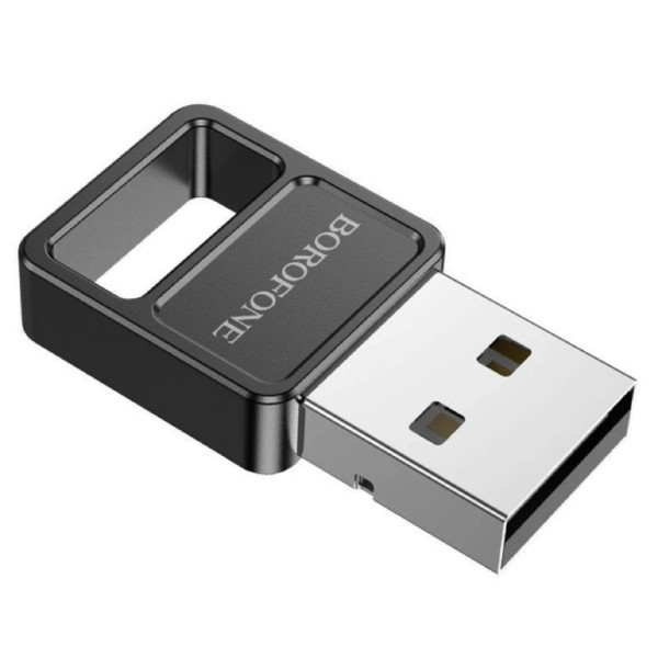 Фото - Переходник BOROFONE DH8 USB BT adapter Black (6941991109652)