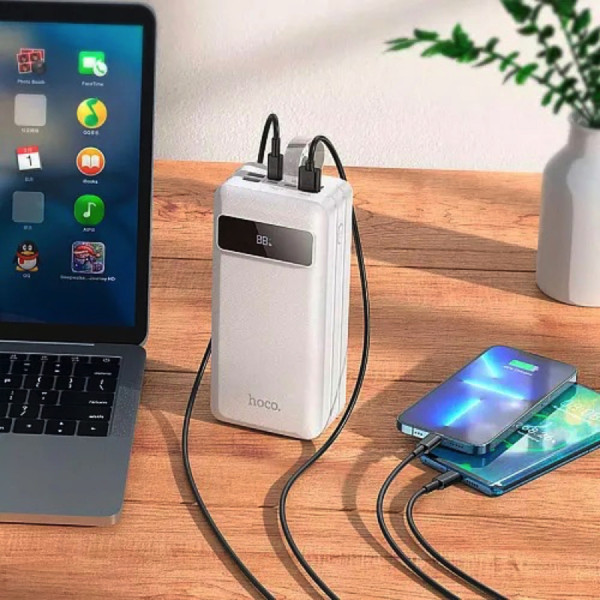 Фото - Батарея мобільна BOROFONE BJ38B Power 22.5W+PD20W fully compatible power bank 30000mAh Black (6941991105609)