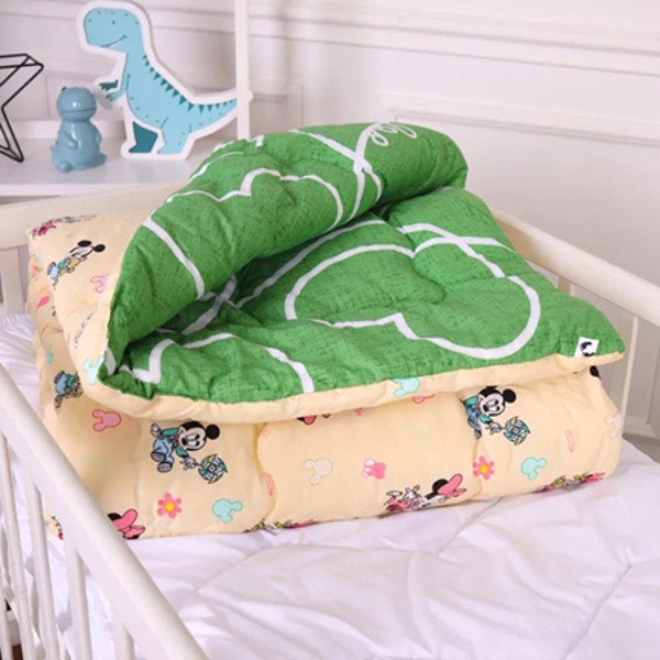 Фото - Ковдра дитяча зима MirSon антиалергенна Kids Time 20-0043 Green Mikey Mouse 140х205 см EcoSilk (2200009666308) Фото - Ковдра дитяча зима MirSon антиалергенна Kids Time 20-0043 Green Mikey Mouse 140х205 см EcoSilk (2200009666308)