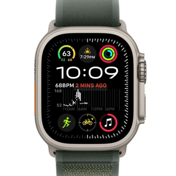 Фото - Ремінець для смарт-годинника Armorstandart Trail Loop for Apple Watch 49/46/45/44/42 (Series 1-3) Green (ARM82563)