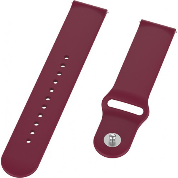 Фото - Ремінець для смарт-годинника BeCover for Garmin Vivoactive 3/3 Music/Vivomove HR/Vivomove Dark-Red (706289)