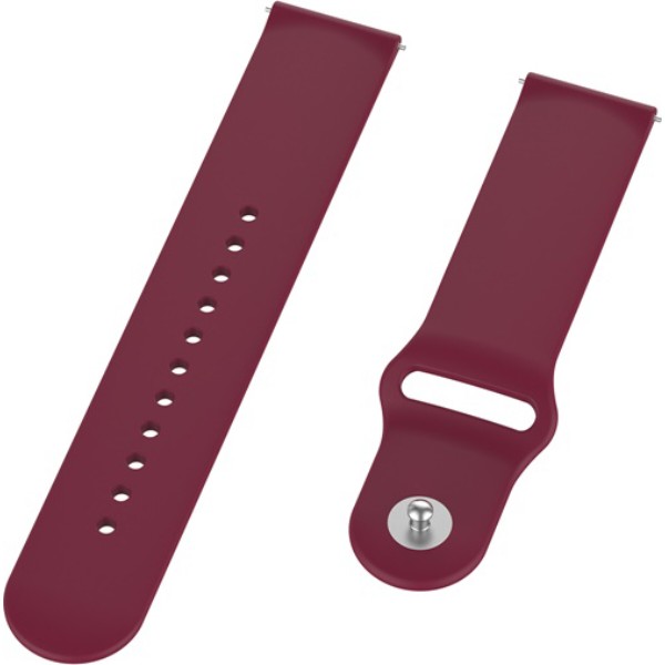 Фото - Ремешок для смарт-часов BeCover for Xiaomi Amazfit Bip/Bip Lite/Bip S Lite/GTR 42mm/GTS/TicWatch S2/TicWatch E Dark-Red (706189)