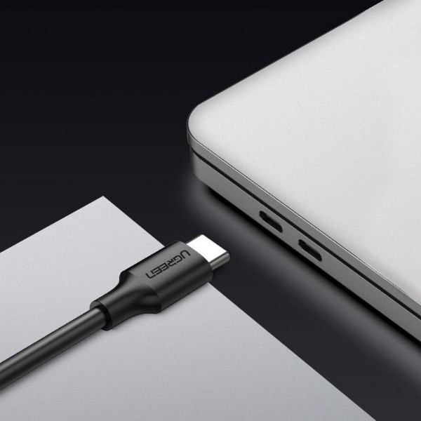 Фото - Кабель UGREEN US312 USB-C 3.1 to MicroUSB 3.0 3A 1m Black (20103)