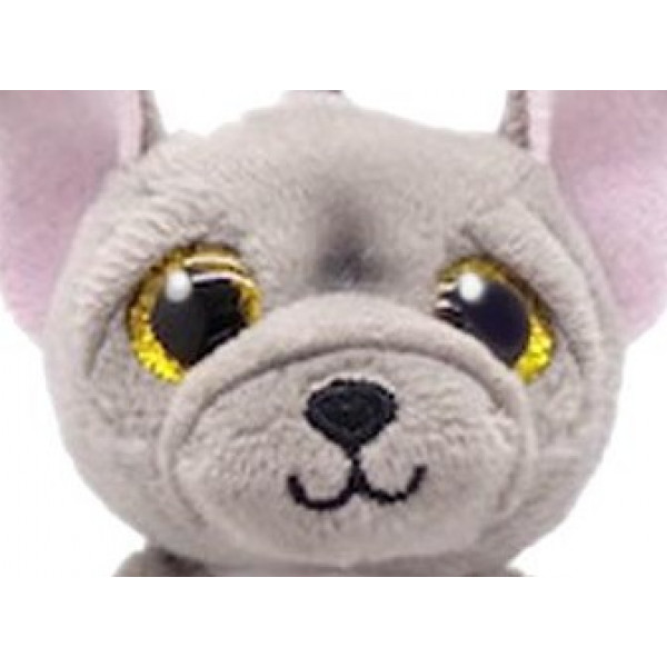 Фото - М'яка іграшка TY Beanie Bellies 43111 Сірий пес "WILFRED" 12см (43111)