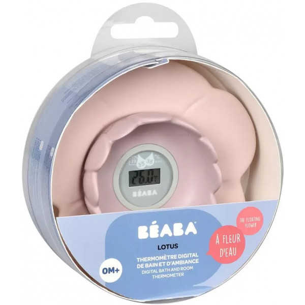 Фото - Термометр для ванни Beaba Лотос Pink (920377)