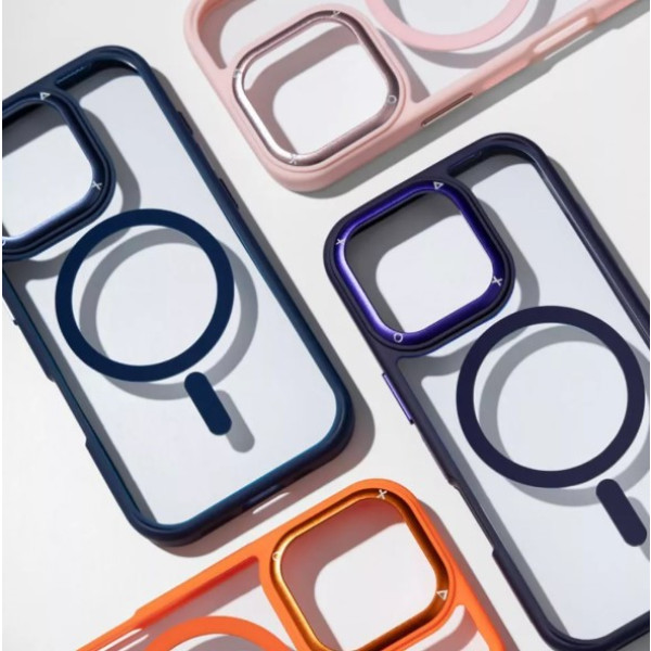 Фото - Чехол для смартфона Proove Clear Essence Case with Magnetic Ring iPhone 15 Pro midnight blue (PCCEIP15P008)