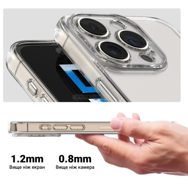 Фото - Чехол для смартфона Armorstandart Air for Xiaomi Poco M7 5G Camera cover Clear (ARM85153)