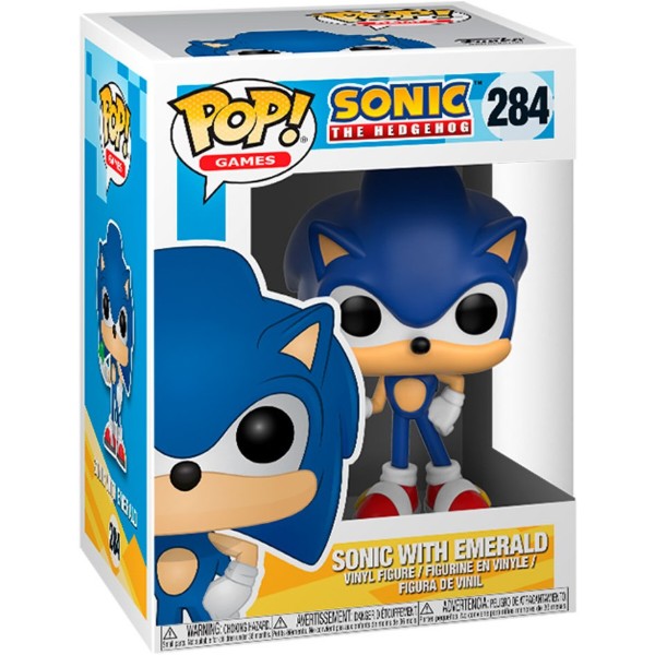Фото - Колекційна фігурка FUNKO cерії Соник ­ Сонік зі смарагдом (20147)