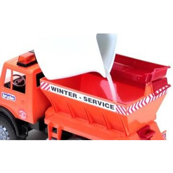 Фото - Наземна спецтехніка BRUDER Снігоприбиральна машина MB Unimog (02572)