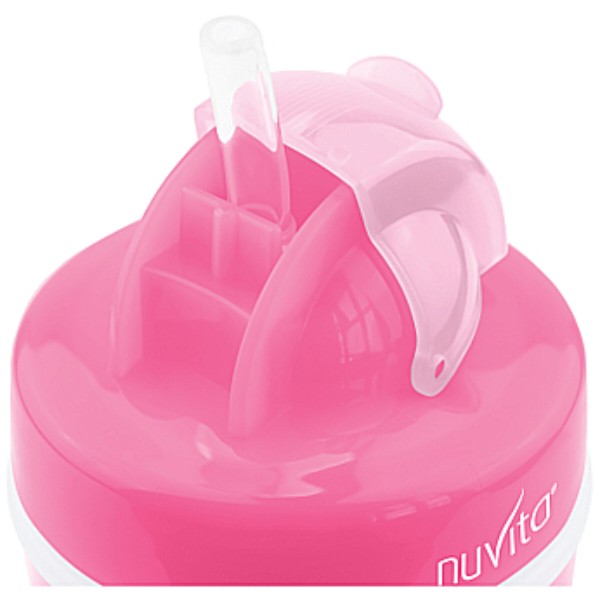 Фото - Поїльник-непроливайка дитячий Nuvita 18м + 200 мл Рожевий (NV1436Pink)