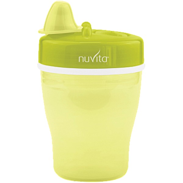 Фото - Поильник-непроливайка детский Nuvita 12м+ 200 мл Салатовый (NV1433Lime)