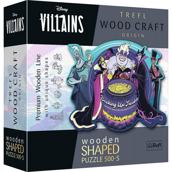 Фото - Пазли (8+) Trefl Лиходії 500 + 5 елм. (20196)