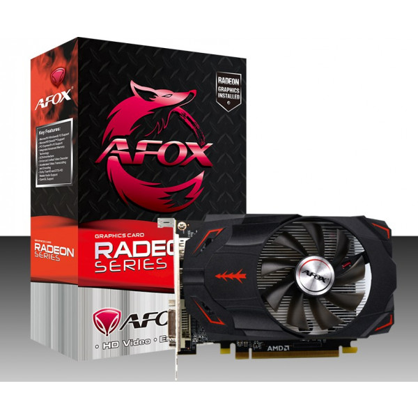 Фото - Видеокарта AFOX Radeon RX 550 4GB GDDR5 (AFRX550-4096D5H3)