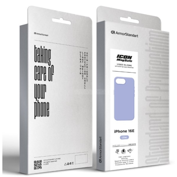 Фото - Чехол для смартфона Armorstand ICON2 MagSafe for Apple iPhone 17e / 16e Lilac (ARM83970)