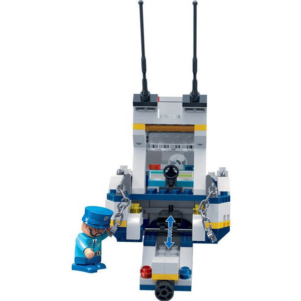 Фото - Пластиковий конструктор Banbao
"Поліція" (240 Ел.) Катер (7028)