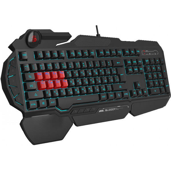 Фото - Клавиатура проводная игровая Bloody B318  (Black)