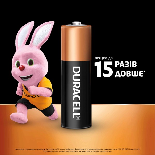 Фото - Батарейка тип AA Duracell MN1500 (LR06) 1х18 шт. (5002770)