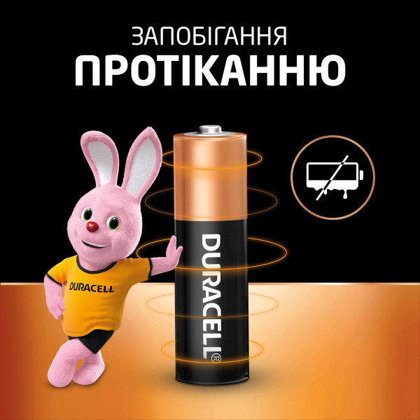 Фото - Батарейка тип AA Duracell MN-1500  (LR-06) 4шт. Блистер