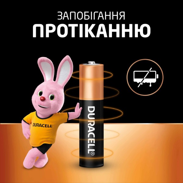 Фото - Батарейка тип AAA Duracell MN2400 (LR03) 18 шт. (5002779)