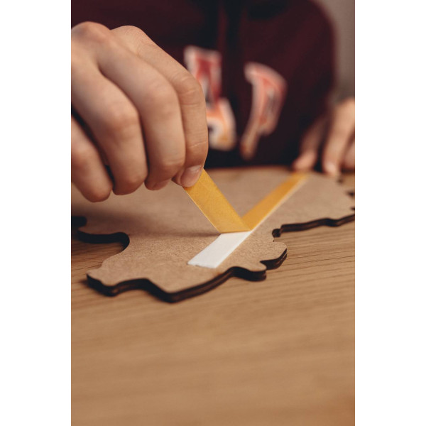 Фото - Пазлы (8+) PuzzleOk Карта Украины двухслойная деревянная, настенная (Арт-06010)