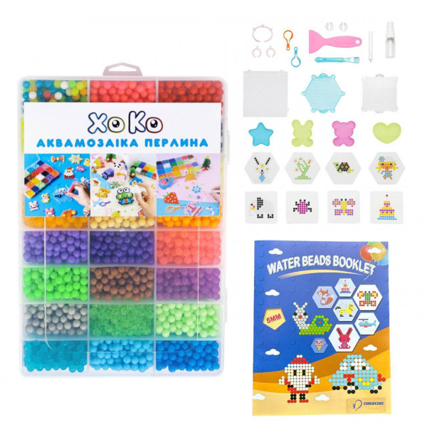 Фото - Аквамозаика XOKO Жемчужина 5500 + аксессуары + книга с трафаретами (XK-PRL-55-B)