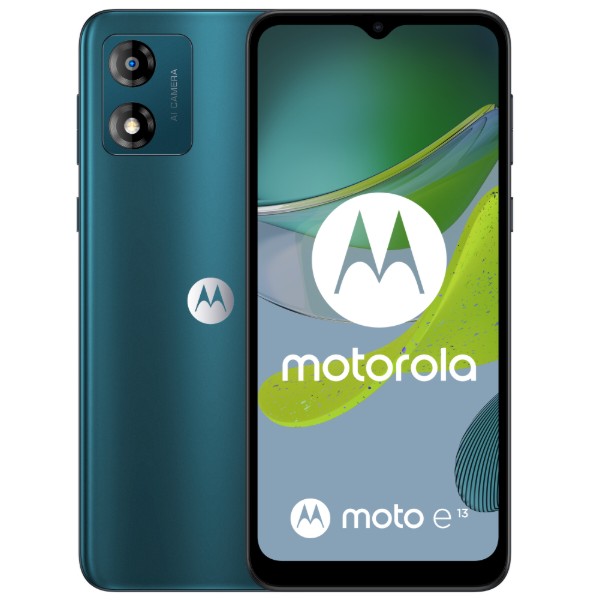 Фото - Смартфон Motorola E13 2/64Gb Aurora Green Фото - Смартфон Motorola E13 2/64Gb Aurora Green