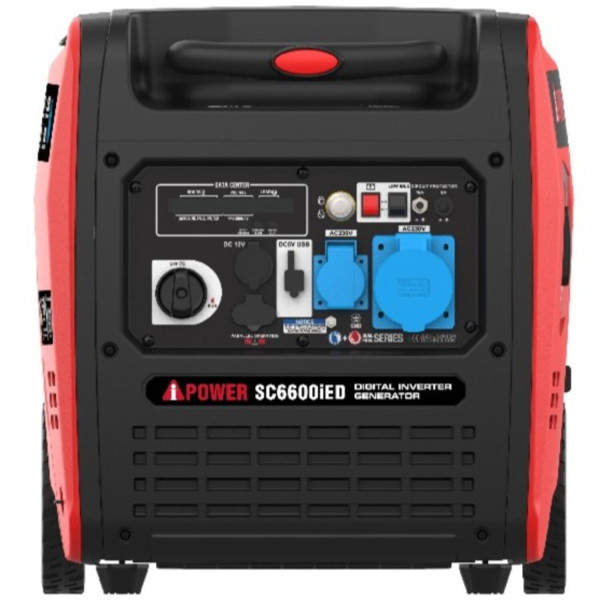 Фото - Генератор інверторний A-iPower SC6600i