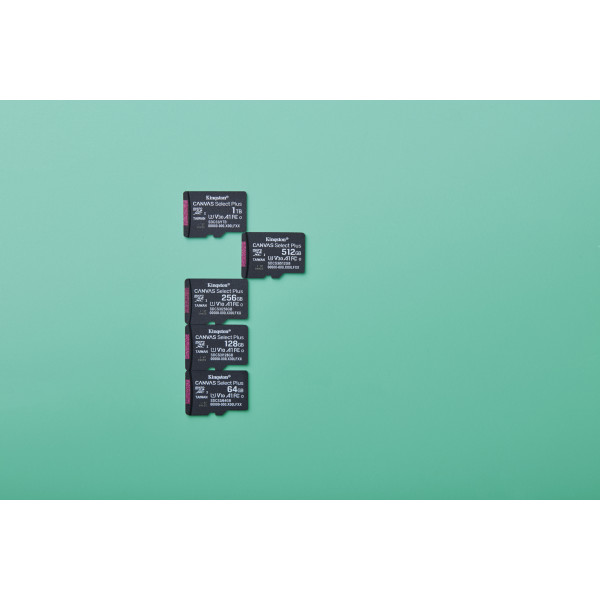 Фото - Карта пам'яті Kingston 512GB microSDXC Canvas Select Plus Gen3 (SDCS3/512GBSP)