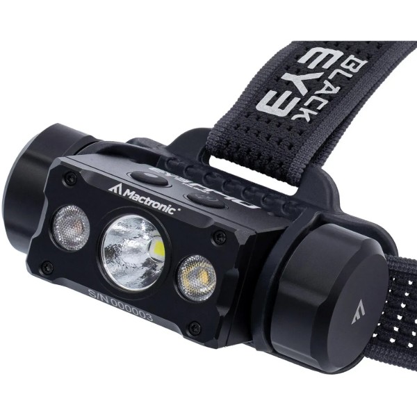 Фото - Фонарь налобный Mactronic Black Eye H40 (4000 Lm) Cool White/Red LED Rechargeable Type-C (THL0061)