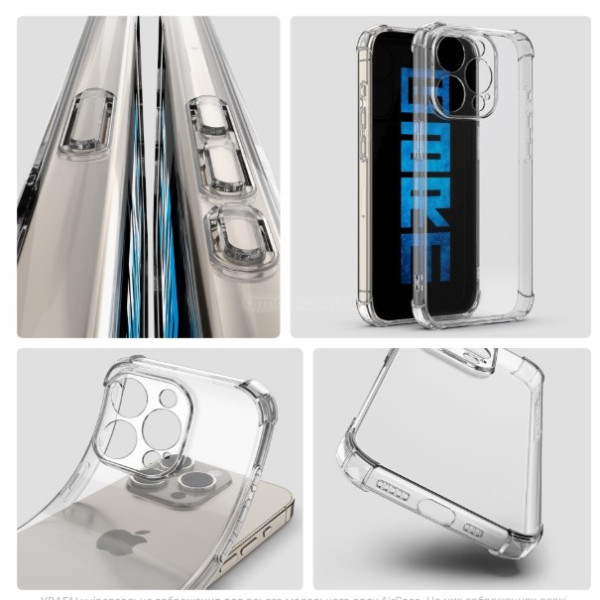 Фото - Чохол для смартфону Armorstandart Air Force for OnePlus 13R Camera cover Clear (ARM83505)