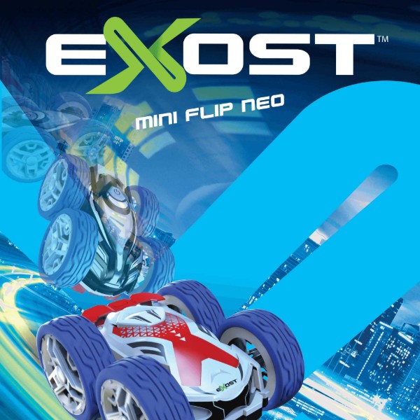 Фото - Радиоуправляемая машинка Exost MINI FLIP NEO White (20290-2)