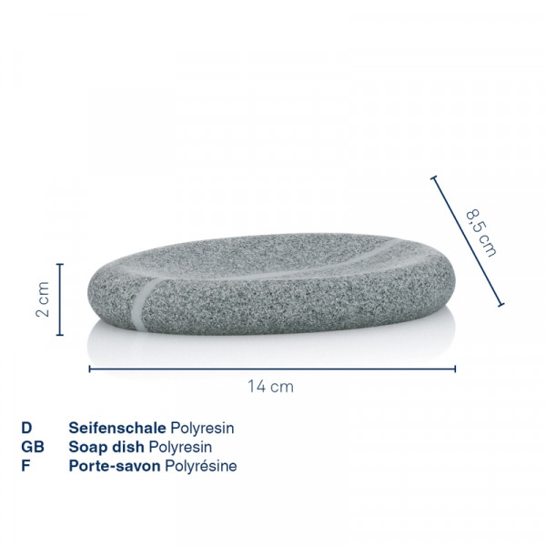 Фото - Мильниця Kela Talus біла 14х8.5х2 см (20301)