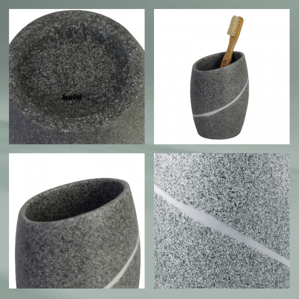 Фото - Органайзер для ванної кімнати Kela Talus біла 11х8 см (20302)